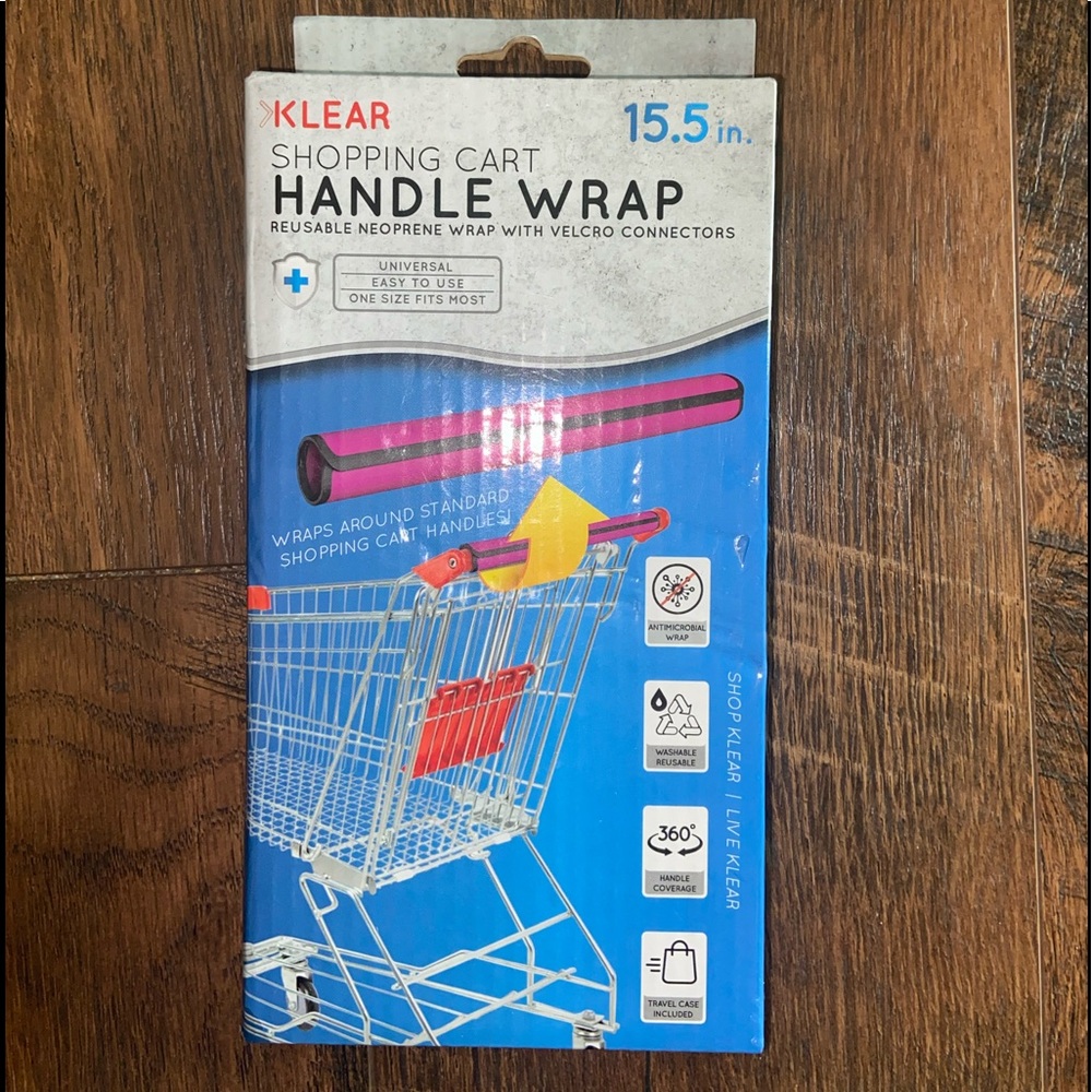 Klear Shopping Cart Handle Wrap